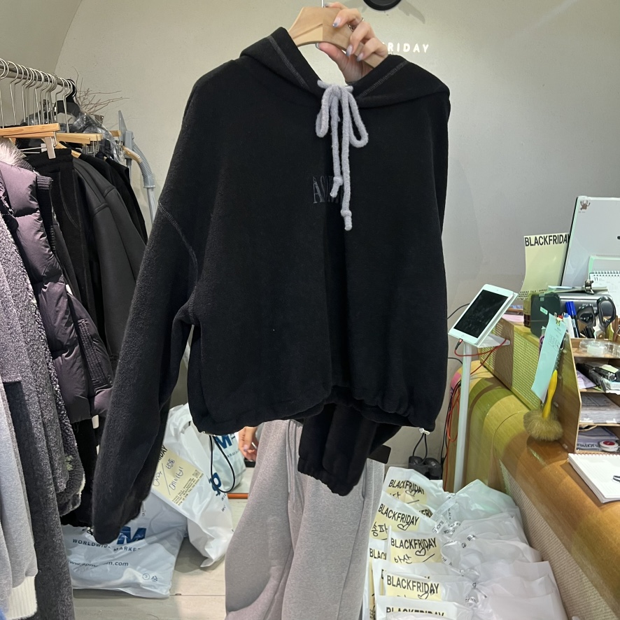 BLACKFRIDAY東大門㊣實拍女裝新品時尚休閑職業25秋冬真品衛衣BLACK FRIDAY衛衣圖色3