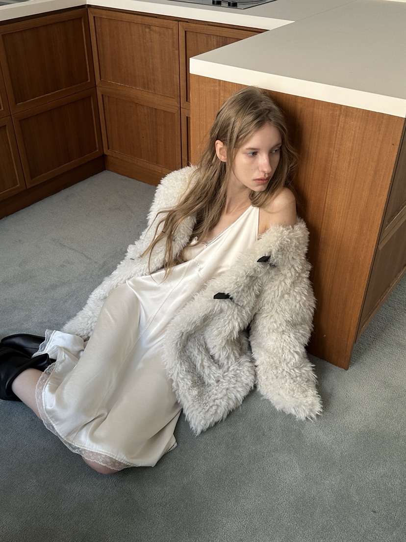 BOWIE東大門㊣直郵女裝新品熱賣人氣休閑25秋冬短款大衣羊毛BOWIE短款大衣