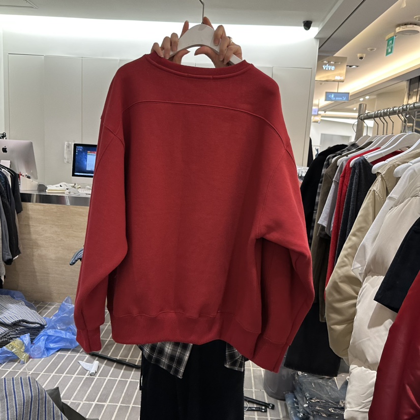 VIVE韓國代購㊣女裝新品人氣時尚職業25秋冬真品推薦衛衣加絨VIVE衛衣