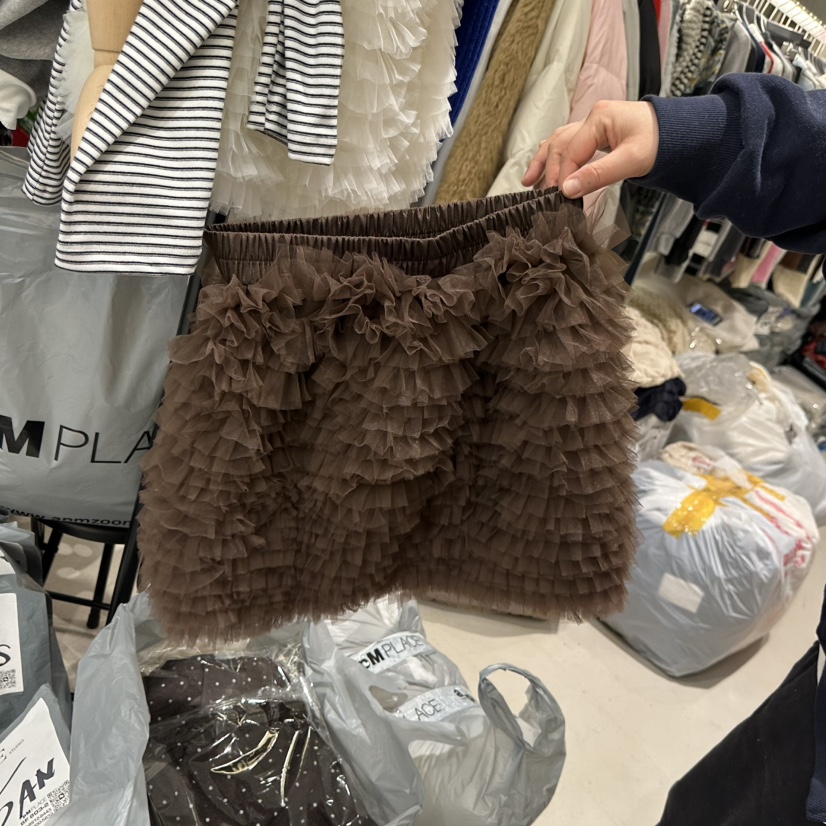 ARTE STUDIO東大門㊣實拍女裝新品職業推薦熱賣裙褲荷葉邊ARTE STUDIO裙褲圖色3