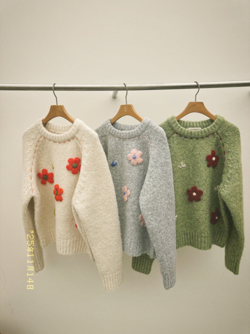 THORE東大門㊣實拍女裝新品休閑真品職業時尚推薦熱賣25秋冬毛衣THORE毛衣