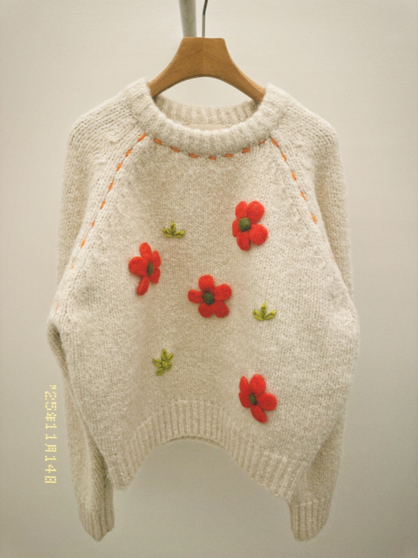 THORE東大門㊣實拍女裝新品休閑真品職業時尚推薦熱賣25秋冬毛衣THORE毛衣圖色3