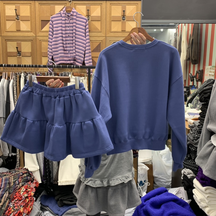 HEYJUDE東大門㊣直郵女裝新品休閑推薦25秋冬熱賣套裝加絨套裝HEYJUDE套裝