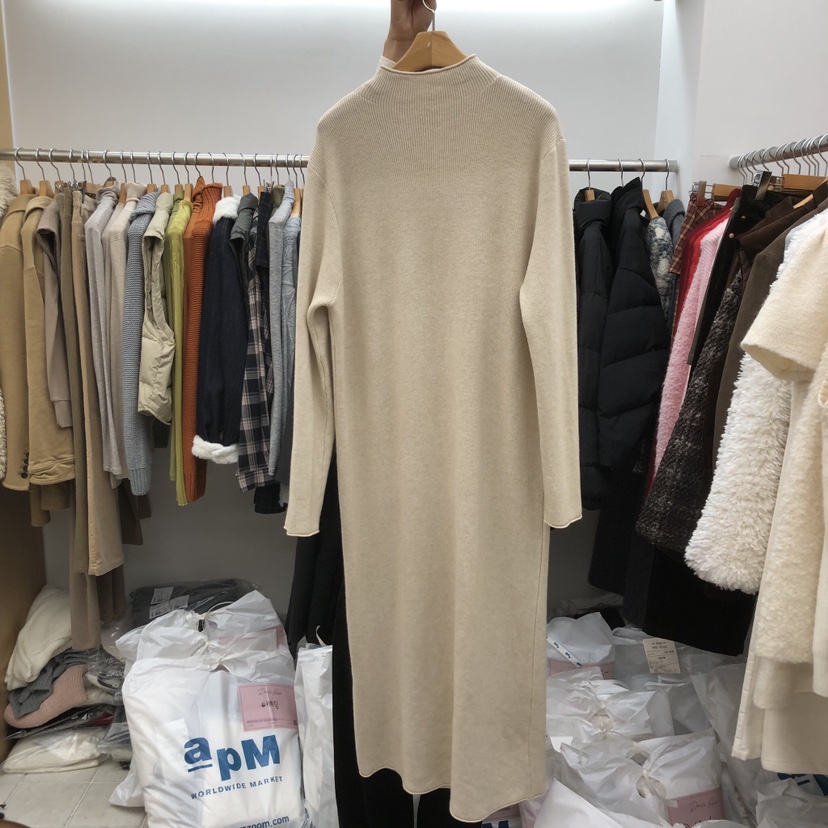 DRESS ROOM東大門㊣實拍女士新品真品職業休閑人氣25秋冬連衣裙DRESS ROOM連衣裙