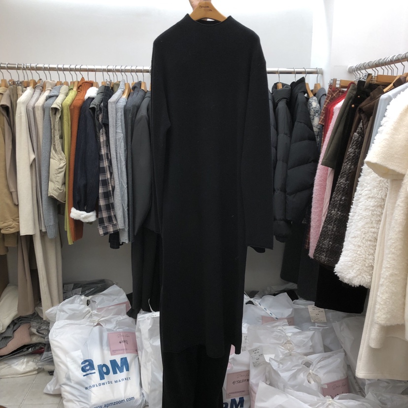 DRESS ROOM東大門㊣實拍女士新品真品職業休閑人氣25秋冬連衣裙DRESS ROOM連衣裙圖色3