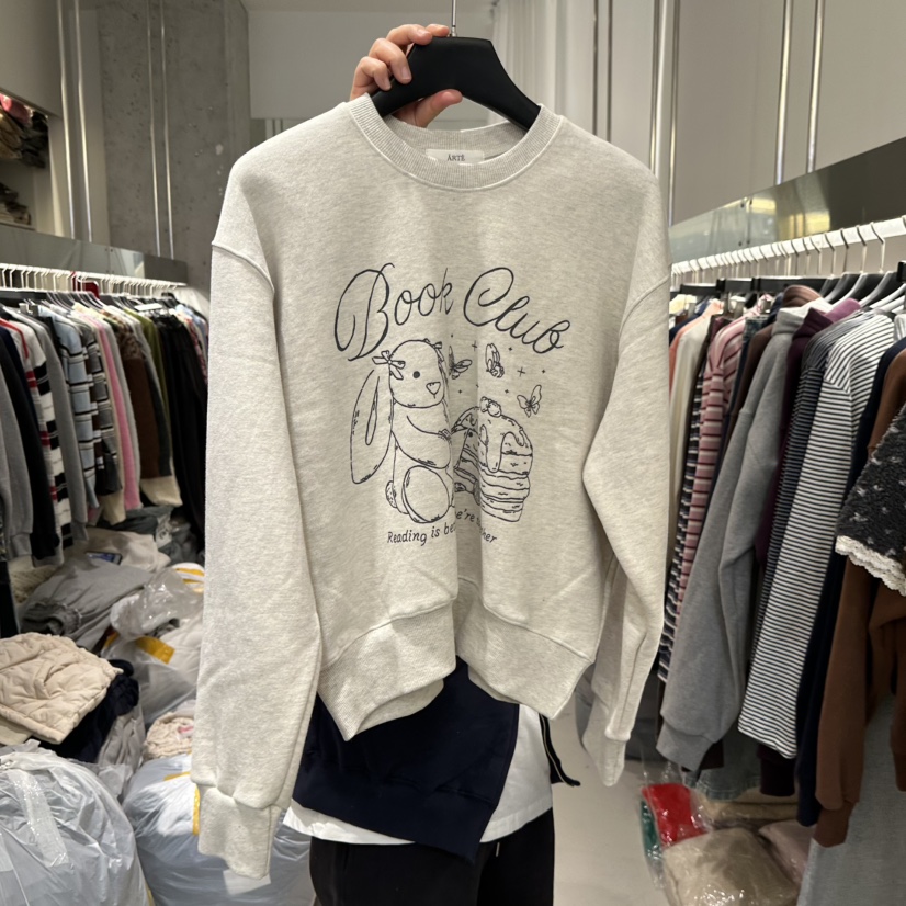 ARTE STUDIO東大門㊣代購女士新品人氣休閑推薦真品衛衣加絨ARTE STUDIO衛衣圖色1