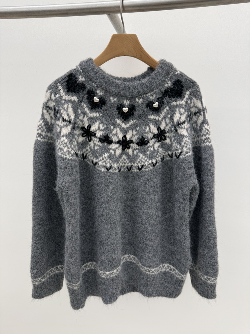 THORE東大門㊣代購女裝新款真品熱賣職業25秋冬推薦時尚毛衣THORE毛衣圖色1