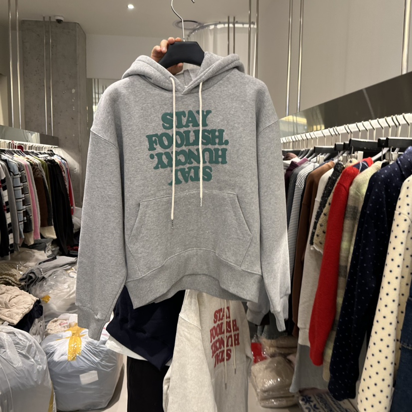 ARTE STUDIO韓國代購㊣女裝新款時尚真品推薦衛衣連帽衫加絨ARTE STUDIO衛衣圖色2