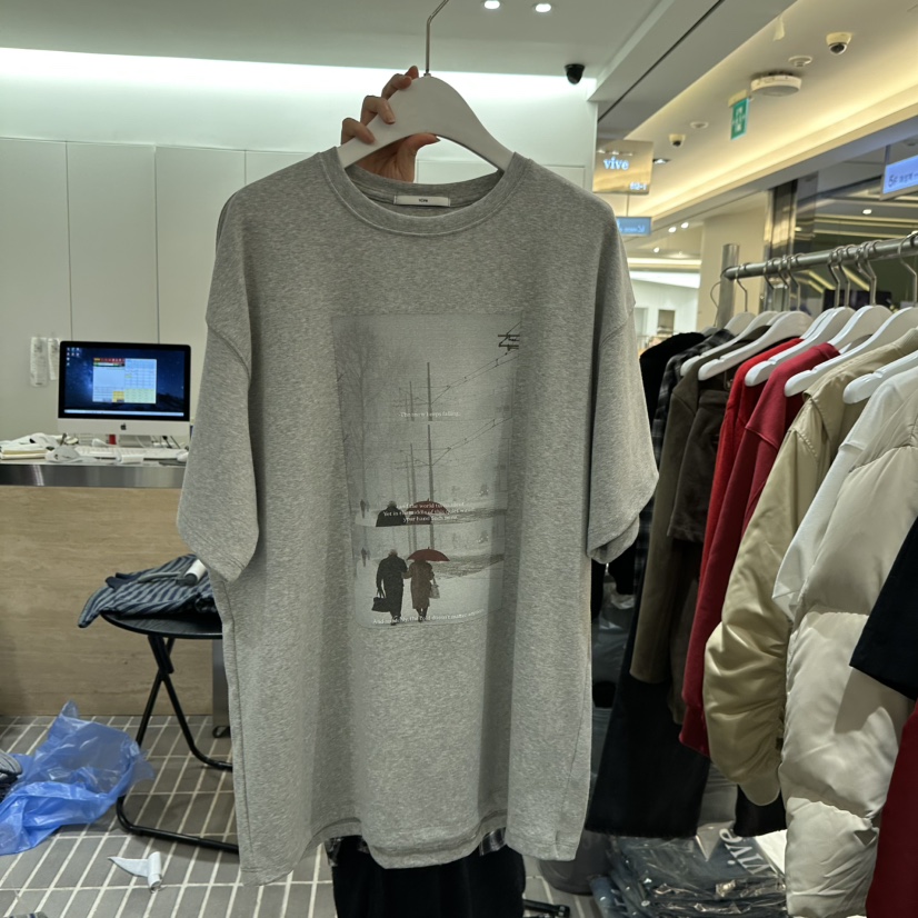 VIVE東大門㊣直郵女裝新品推薦25秋冬真品職業時尚人氣休閑T恤VIVET恤圖色1