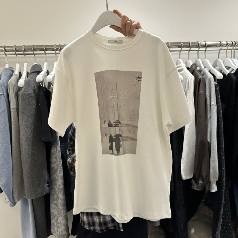 VIVE東大門㊣直郵女裝新品推薦25秋冬真品職業時尚人氣休閑T恤VIVET恤圖色2