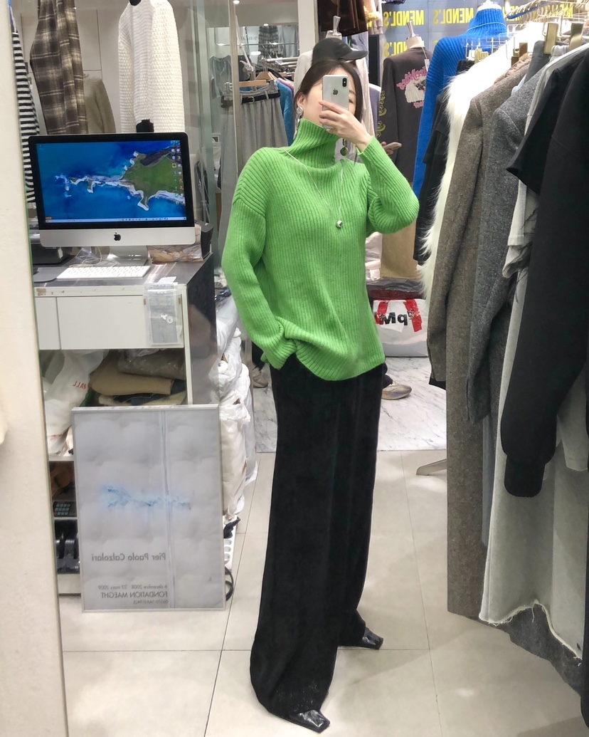 WORK SHOP東大門㊣直郵女士新品推薦人氣25秋冬職業針織衫Work_shop針織衫