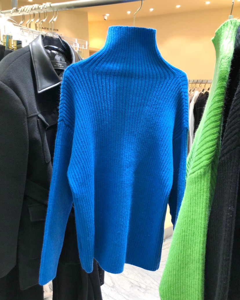 WORK SHOP東大門㊣直郵女士新品推薦人氣25秋冬職業針織衫Work_shop針織衫圖色3