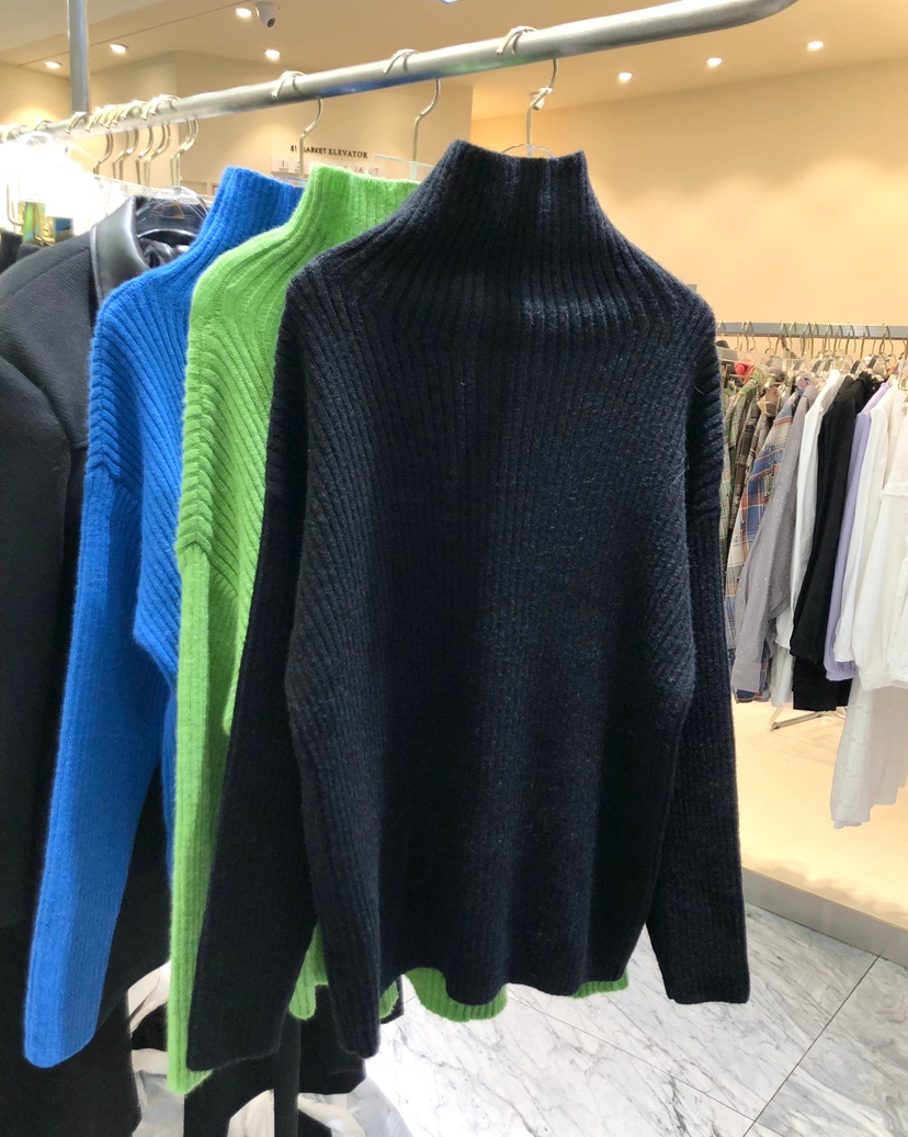 WORK SHOP東大門㊣直郵女士新品推薦人氣25秋冬職業針織衫Work_shop針織衫圖色4