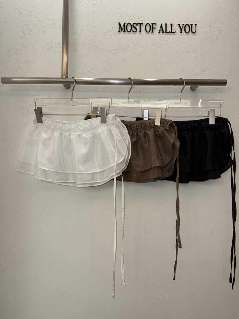 MOST OF ALL U韓國代購㊣女裝新品25秋冬人氣職業時尚短裙MOST OF ALL U短裙