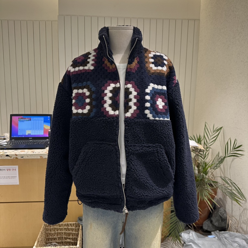 GRADE東大門㊣代購女士新款人氣休閑25秋冬推薦真品時尚夾克GRADE夾克圖色1