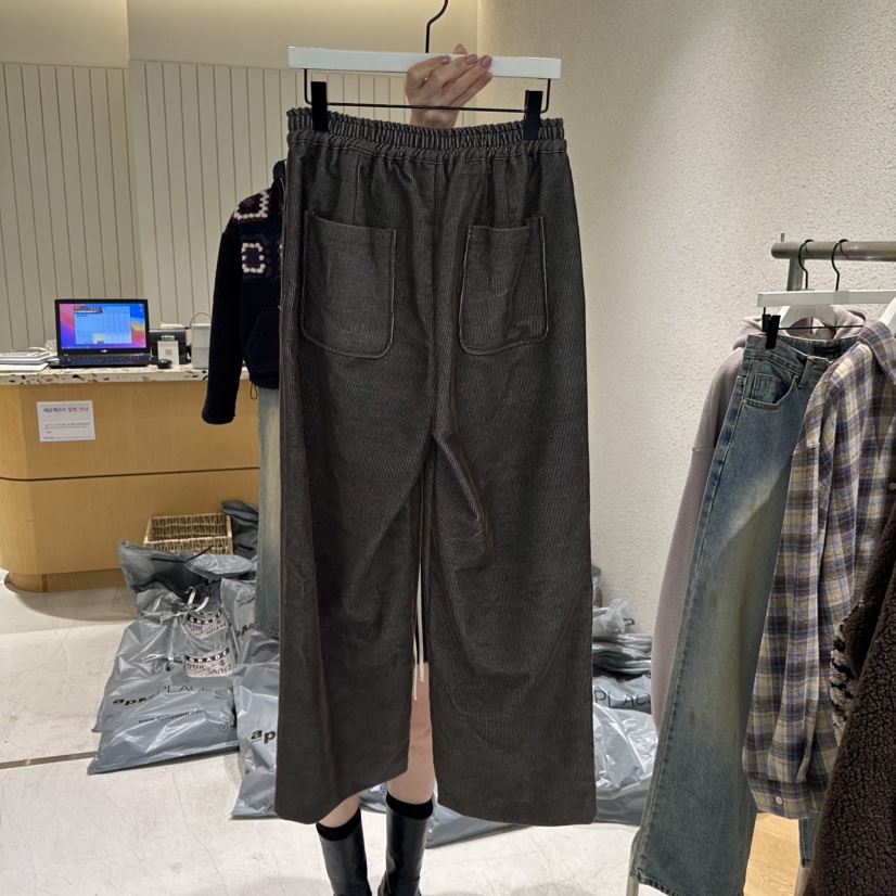 GRADE韓國直郵㊣女士新品職業時尚25秋冬休閑熱賣真品休閑褲GRADE休閑褲