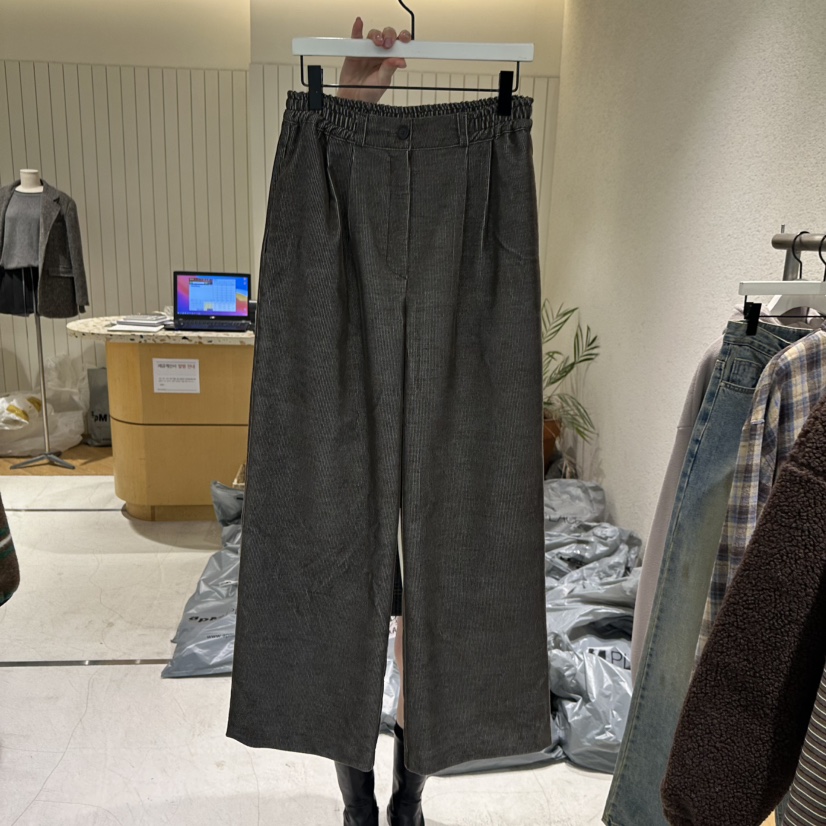 GRADE韓國直郵㊣女士新品職業時尚25秋冬休閑熱賣真品休閑褲GRADE休閑褲圖色2卡其色