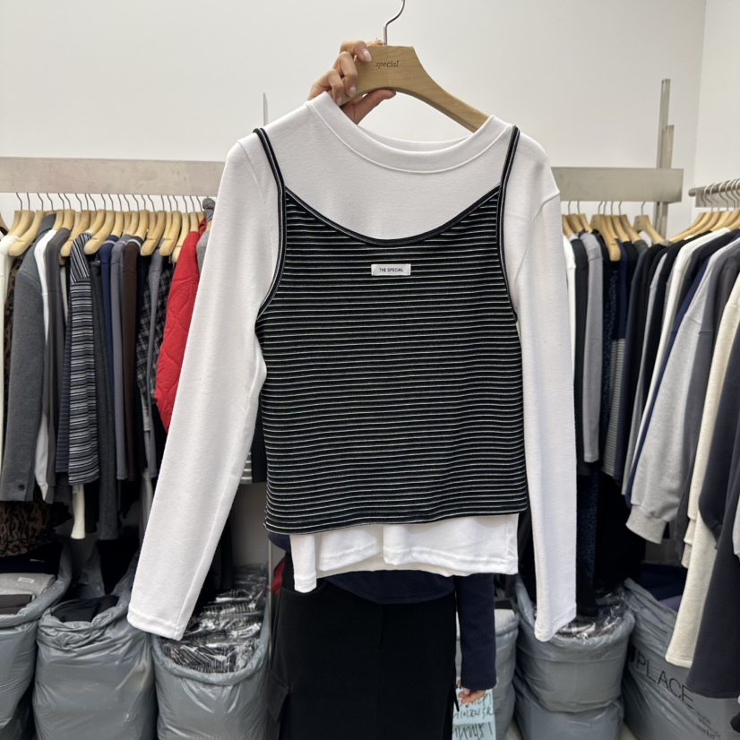 SPECIAL東大門㊣實拍女士新品休閑25秋冬時尚推薦套裝兩件套SPECIAL套裝圖色1