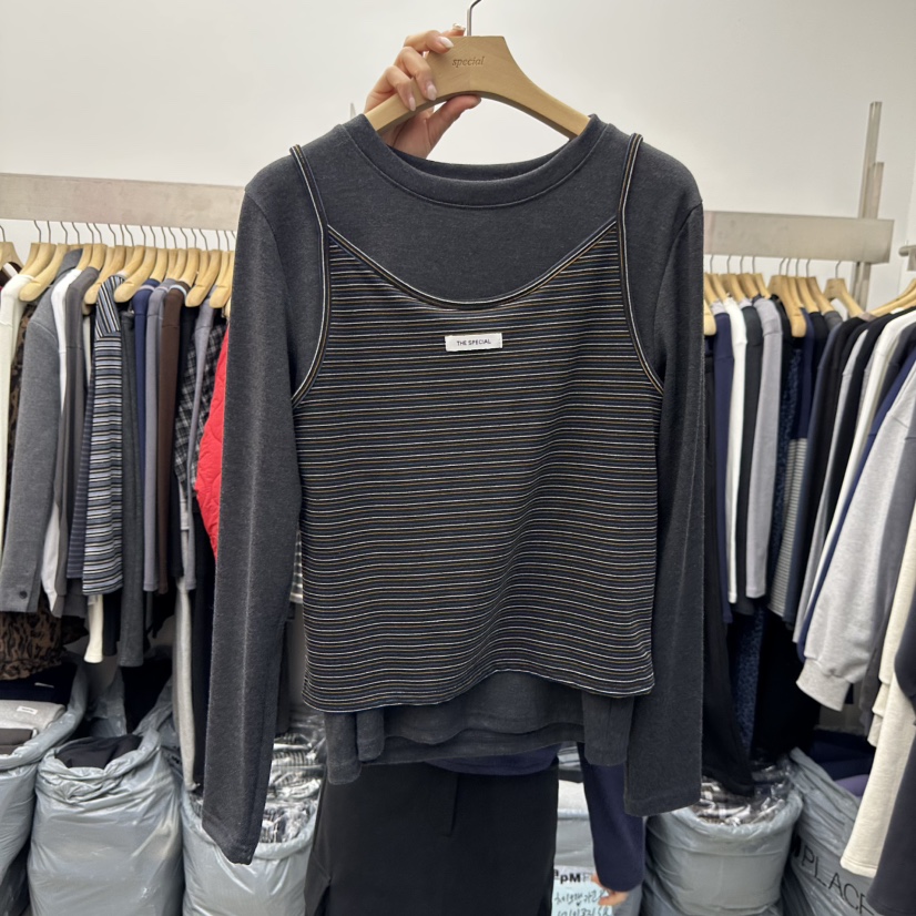 SPECIAL東大門㊣實拍女士新品休閑25秋冬時尚推薦套裝兩件套SPECIAL套裝圖色2