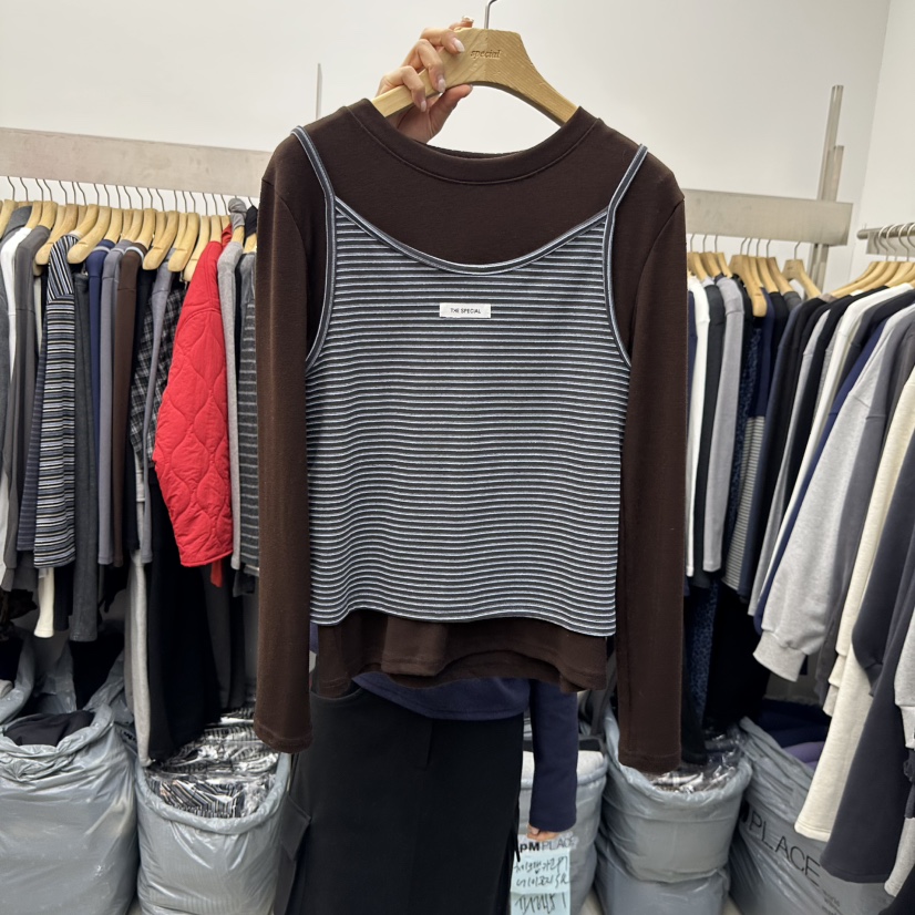 SPECIAL東大門㊣實拍女士新品休閑25秋冬時尚推薦套裝兩件套SPECIAL套裝圖色3