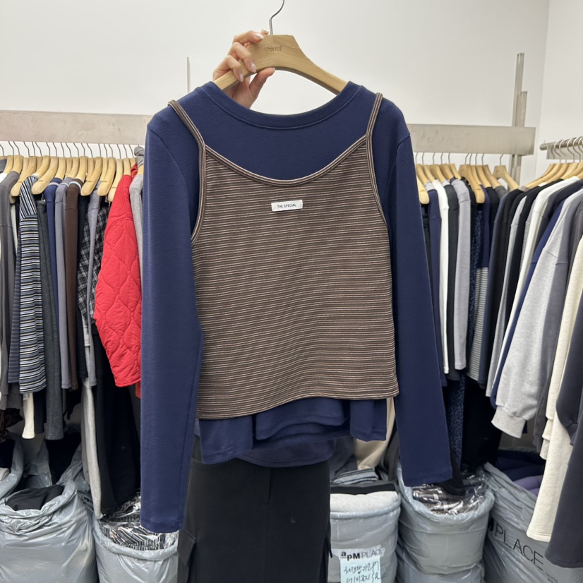 SPECIAL東大門㊣實拍女士新品休閑25秋冬時尚推薦套裝兩件套SPECIAL套裝圖色4