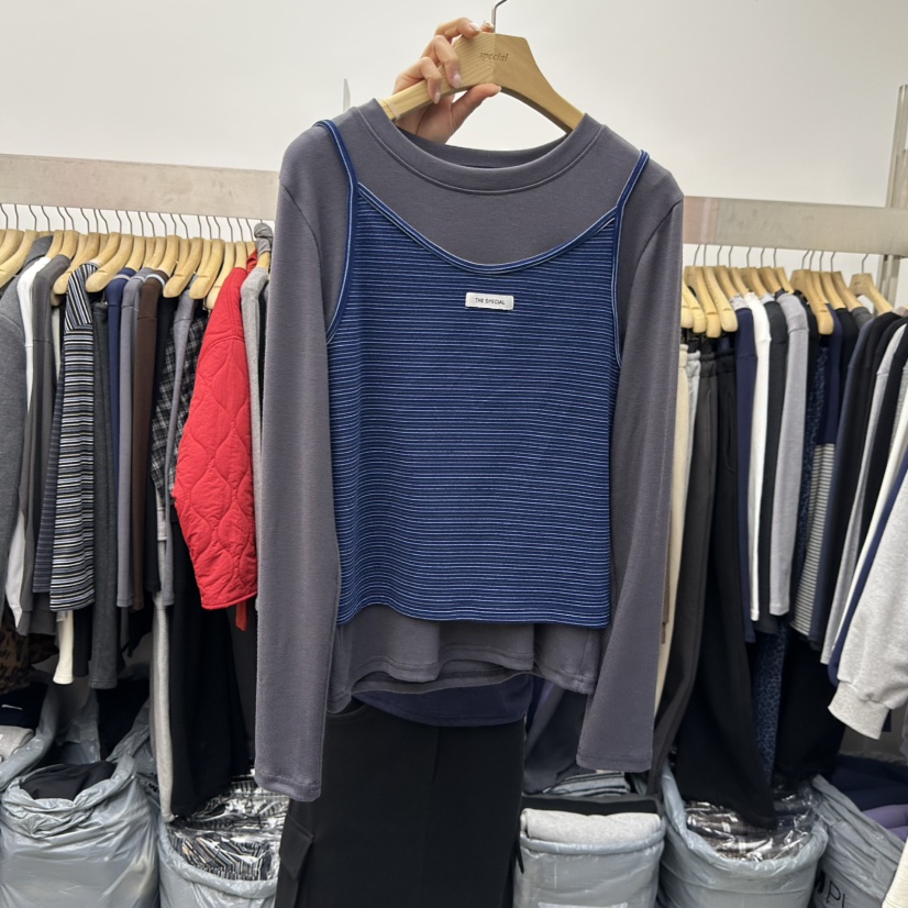 SPECIAL東大門㊣實拍女士新品休閑25秋冬時尚推薦套裝兩件套SPECIAL套裝圖色5