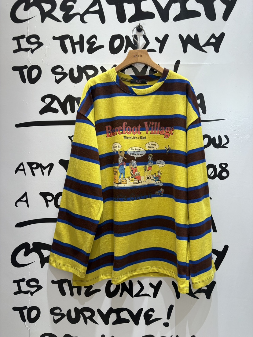 2ND K東大門㊣代購女裝新款熱賣25秋冬休閑職業人氣長袖T恤2ND K長袖T恤圖色1