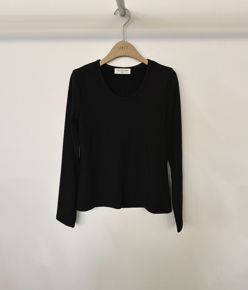 TWENTY FOUR SEVEN24-7東大門㊣代購女士新品人氣長袖T恤TEWNTY FOUR SEVEN24-7長袖T恤圖色3