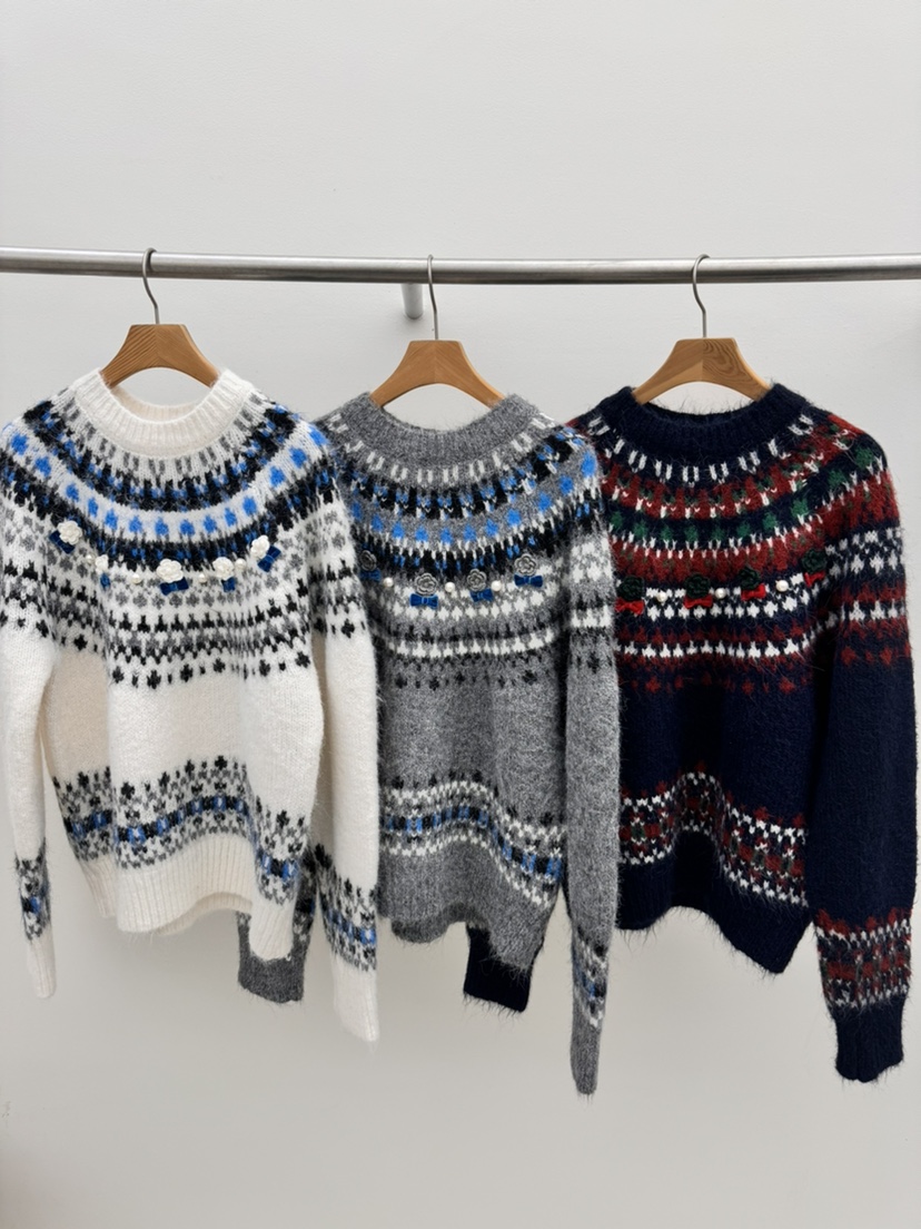 THORE韓國直郵㊣女裝新品職業熱賣休閑推薦25秋冬時尚人氣毛衣THORE毛衣