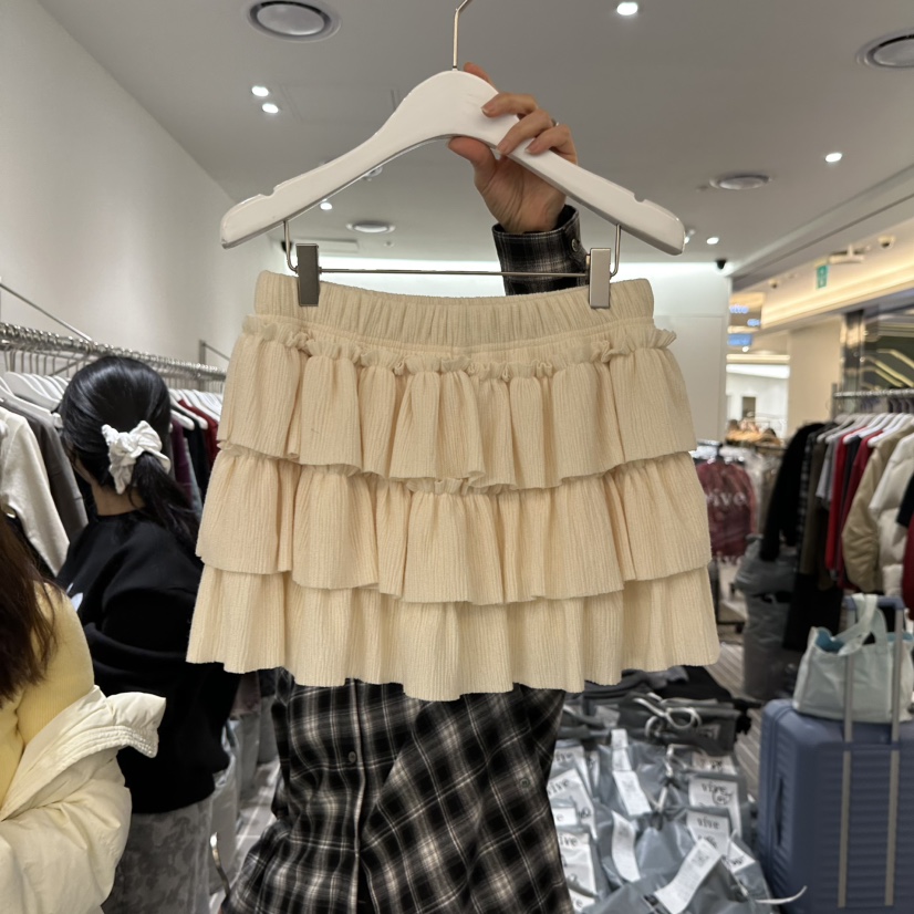 VIVE韓國代購㊣女裝新品熱賣真品25秋冬時尚推薦職業人氣裙褲VIVE裙褲圖色1