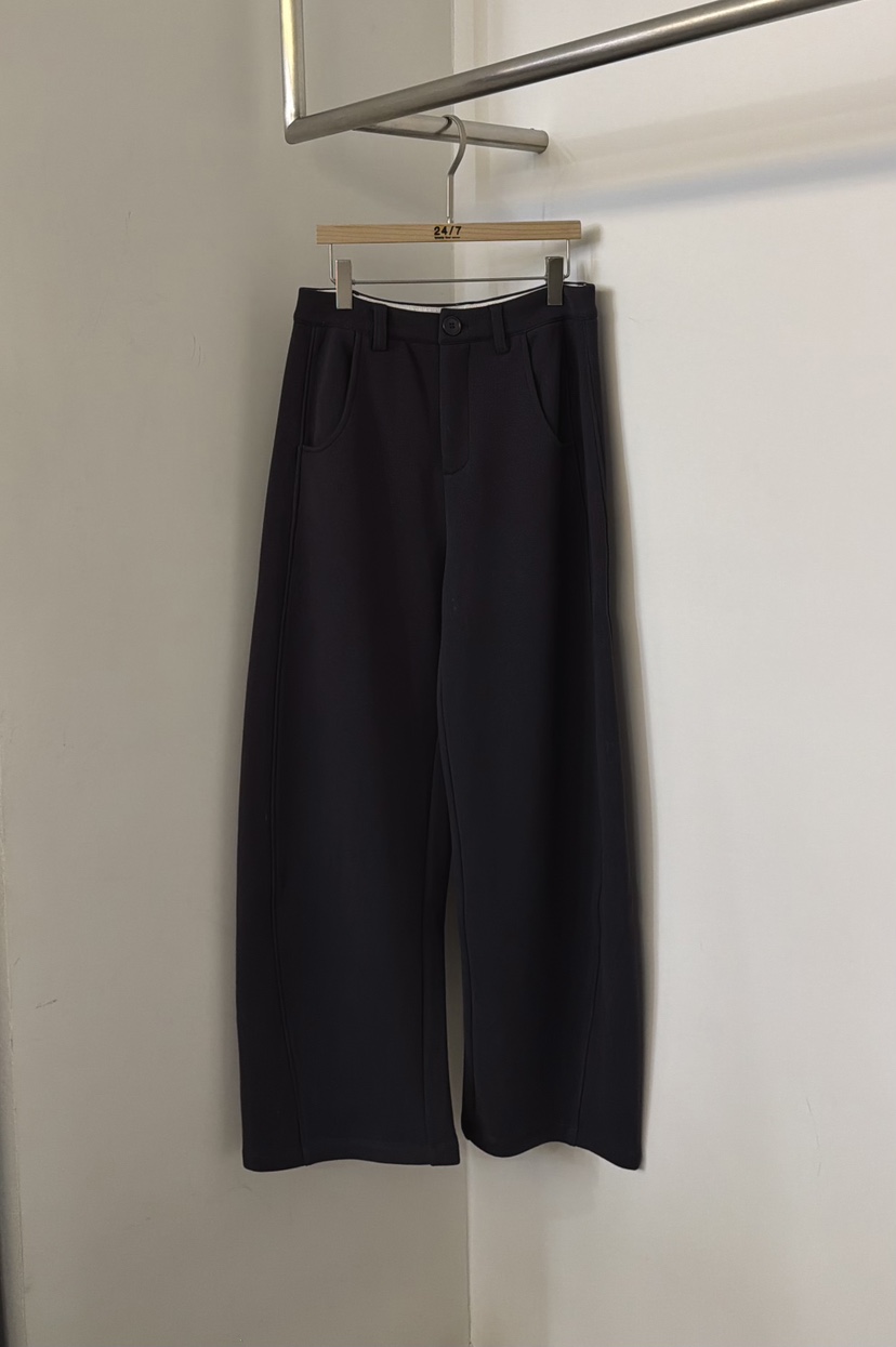 TWENTY FOUR SEVEN24-7韓國直郵㊣女裝新品休閑職業休閑褲TEWNTY FOUR SEVEN24-7休閑褲圖色2墨色