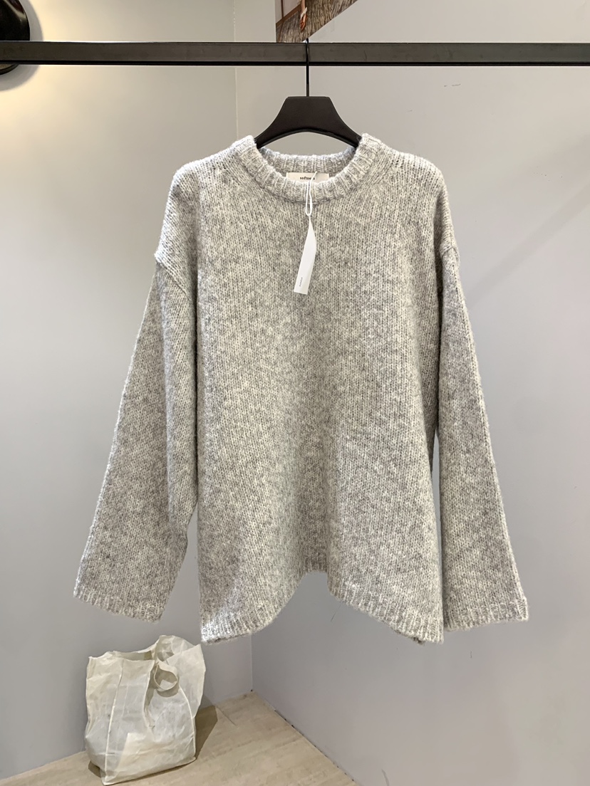 SOFTNESS韓國代購㊣女士新品休閑熱賣職業25秋冬針織衫羊駝毛Softness/Cosmic針織衫圖色2