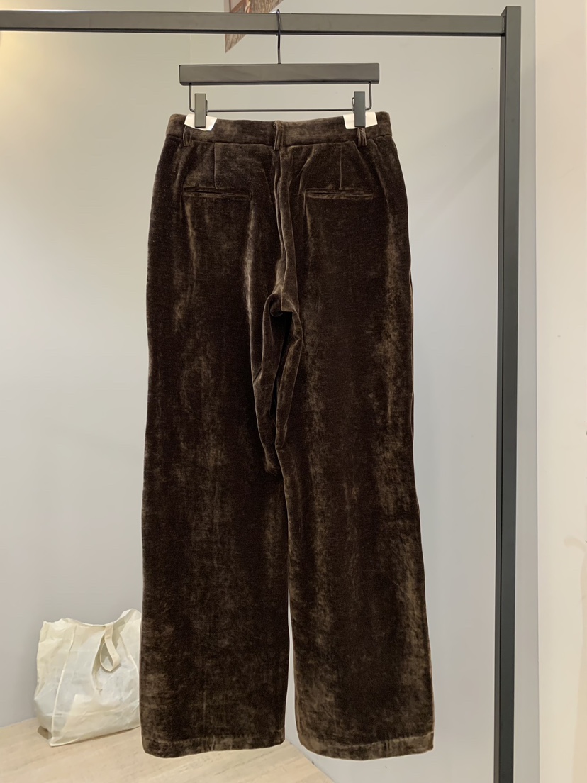 SOFTNESS東大門㊣實拍女士新品人氣職業25秋冬休閑褲天鵝絨Softness/Cosmic休閑褲