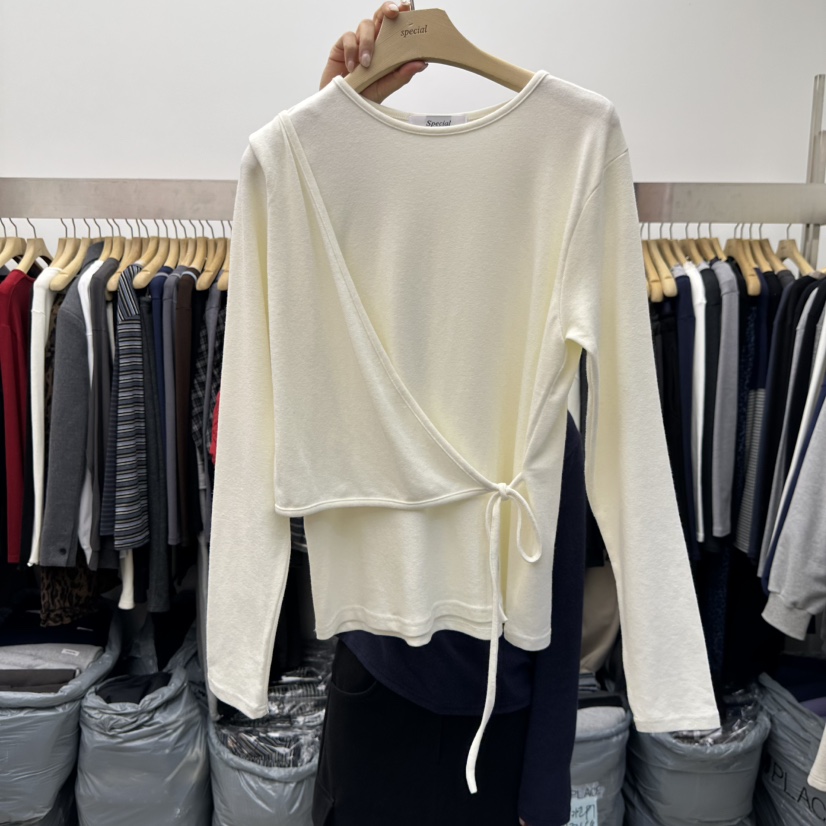 SPECIAL東大門㊣實拍女士新款熱賣25秋冬推薦休閑人氣長袖T恤SPECIAL長袖T恤圖色5