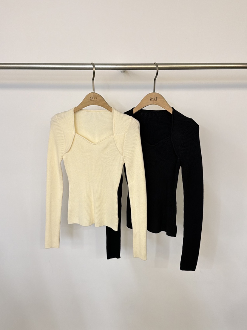 TWENTY FOUR SEVEN24-7東大門㊣實拍女裝新品熱賣針織衫TEWNTY FOUR SEVEN24-7針織衫