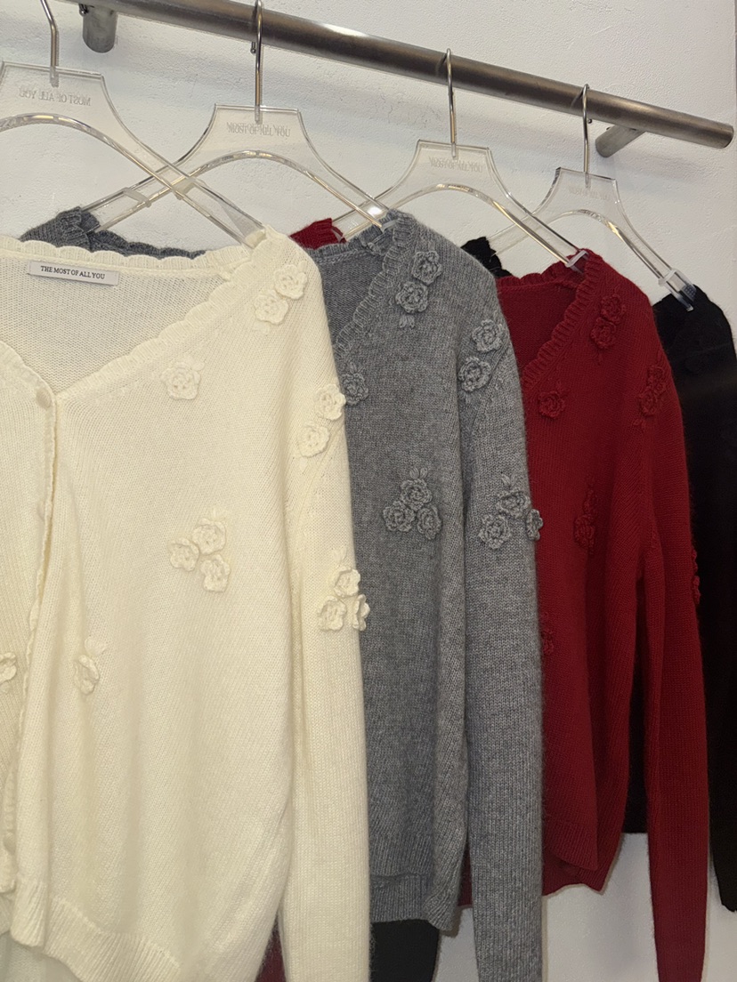 MOST OF ALL U東大門㊣代購女士新品人氣熱賣休閑針織衫MOST OF ALL U針織衫