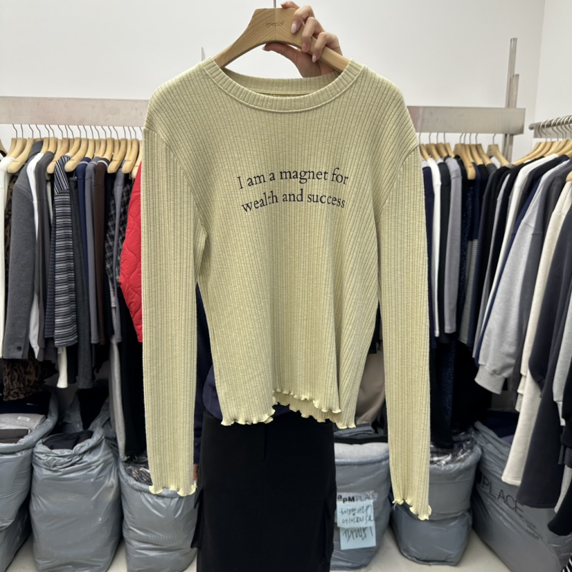 SPECIAL東大門㊣代購女士新款真品推薦職業休閑25秋冬長袖T恤SPECIAL長袖T恤圖色1