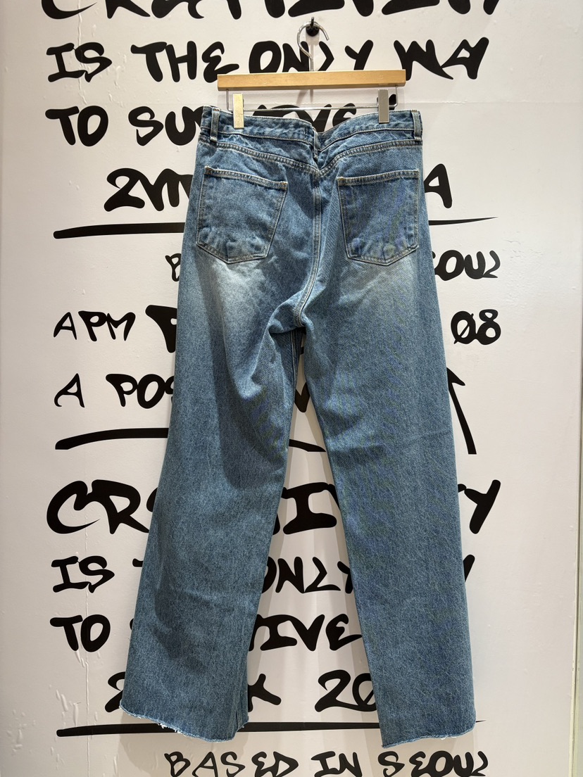 2ND K韓國直郵㊣女裝新品人氣熱賣真品休閑推薦職業牛仔褲2ND K牛仔褲