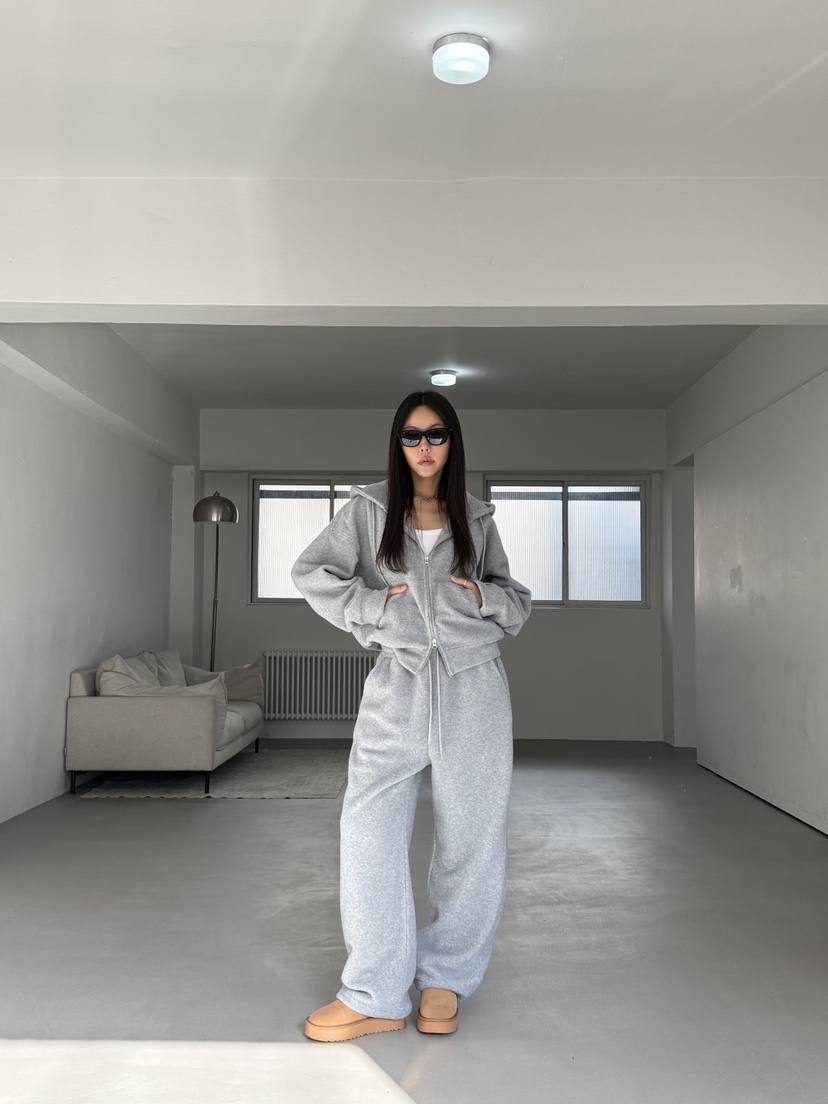 LIMLIMLIM東大門㊣實拍女裝新款人氣熱賣時尚套裝兩件套羊毛LIM LIM LIM套裝