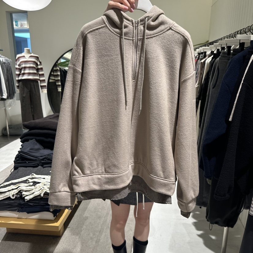 GRADE韓國直郵㊣女裝新品休閑職業25秋冬真品人氣時尚熱賣衛衣GRADE衛衣圖色1