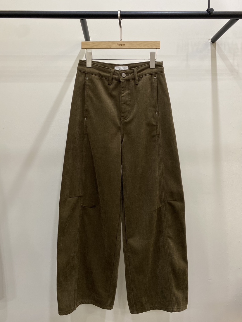 PERSON東大門㊣代購女裝新品職業人氣25秋冬真品休閑褲加絨PERSON休閑褲圖色3