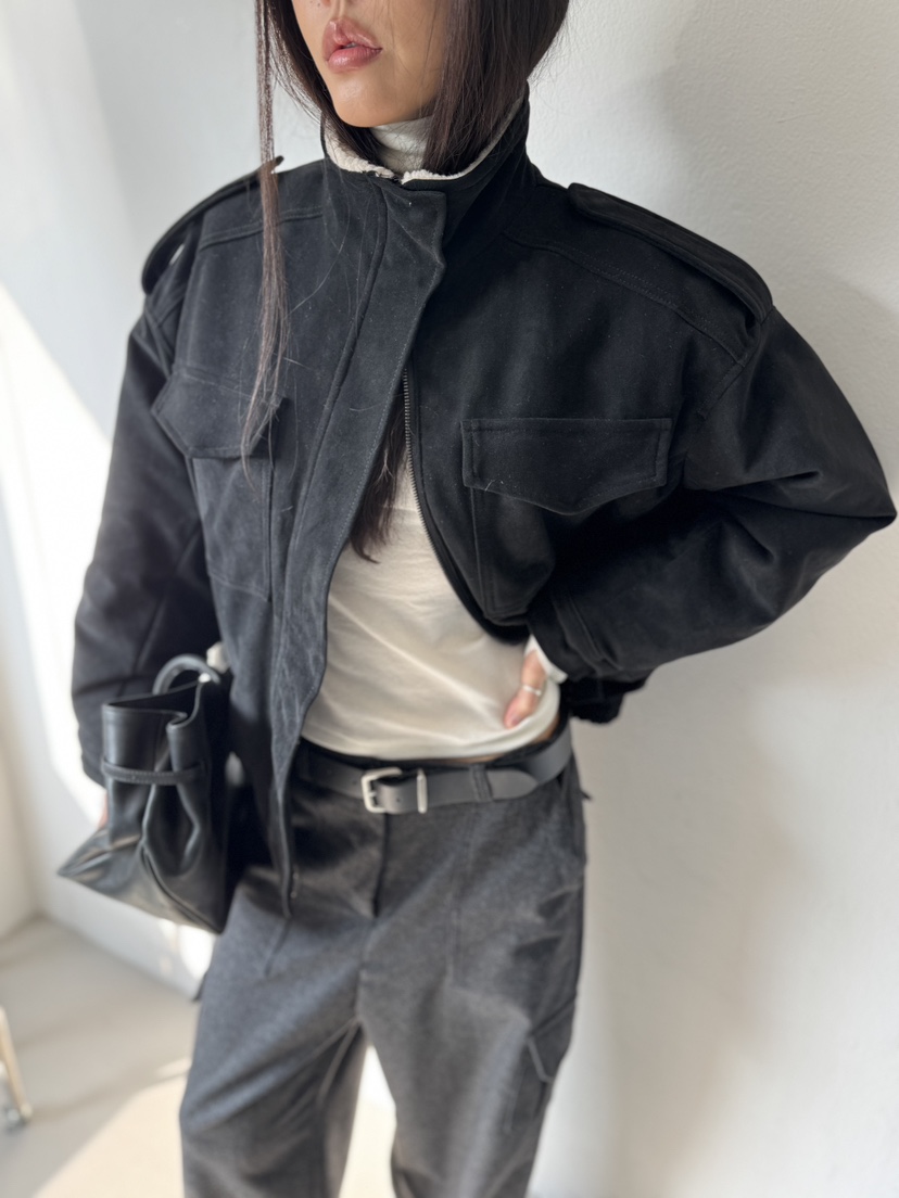 LIMLIMLIM東大門㊣代購女裝新款熱賣人氣推薦休閑夾克絨面革LIM LIM LIM夾克