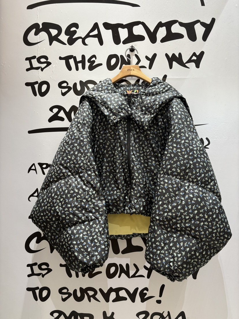 2ND K韓國代購㊣女士新品職業人氣25秋冬熱賣時尚短款羽絨服2ND K短款羽絨服圖色2