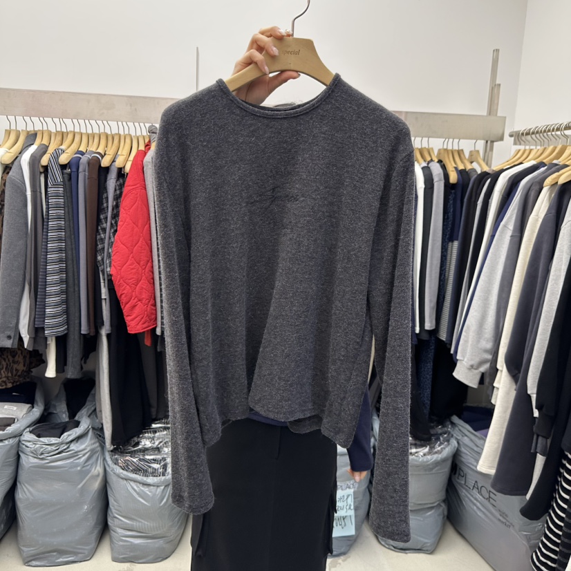 SPECIAL東大門㊣實拍女裝新品25秋冬真品休閑熱賣人氣長袖T恤SPECIAL長袖T恤