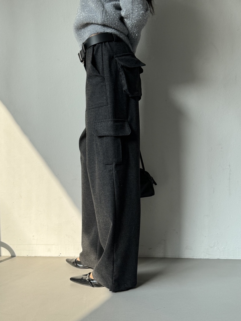 LIMLIMLIM東大門㊣實拍女士新款真品熱賣25秋冬休閑褲不含腰帶LIM LIM LIM休閑褲