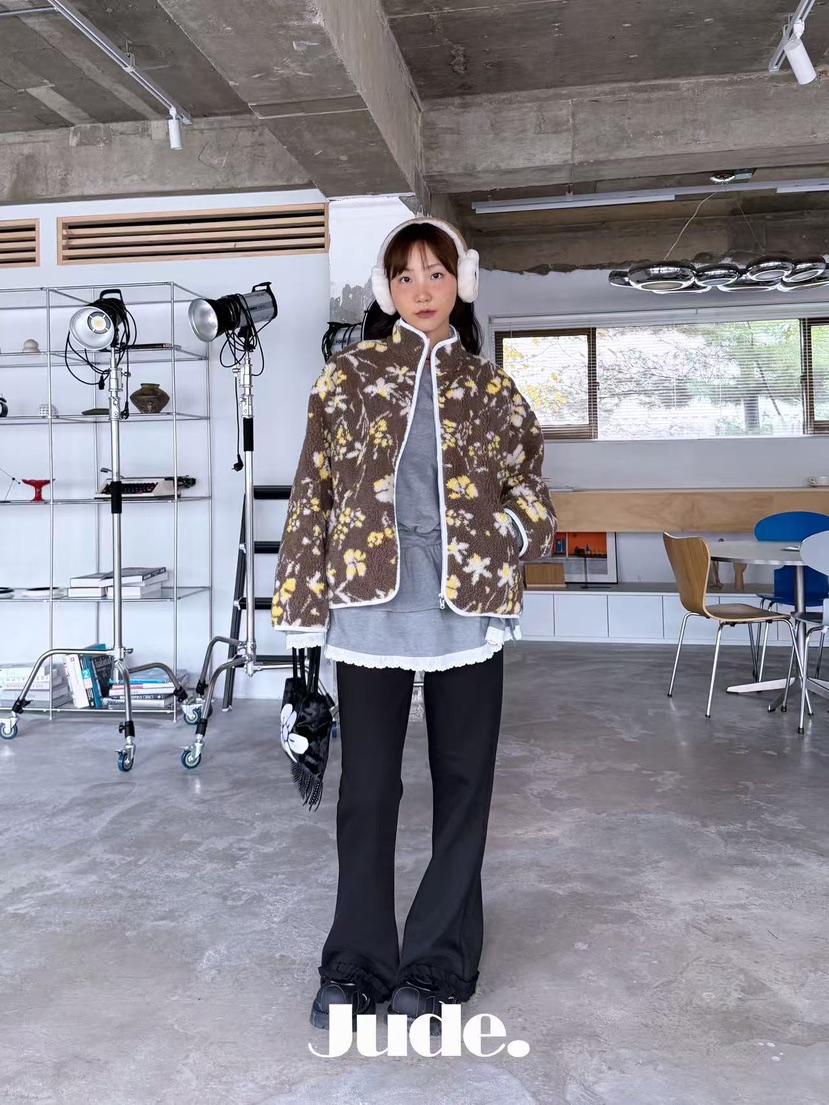 HEYJUDE東大門㊣直郵女士新款真品休閑推薦時尚職業25秋冬夾克HEYJUDE夾克