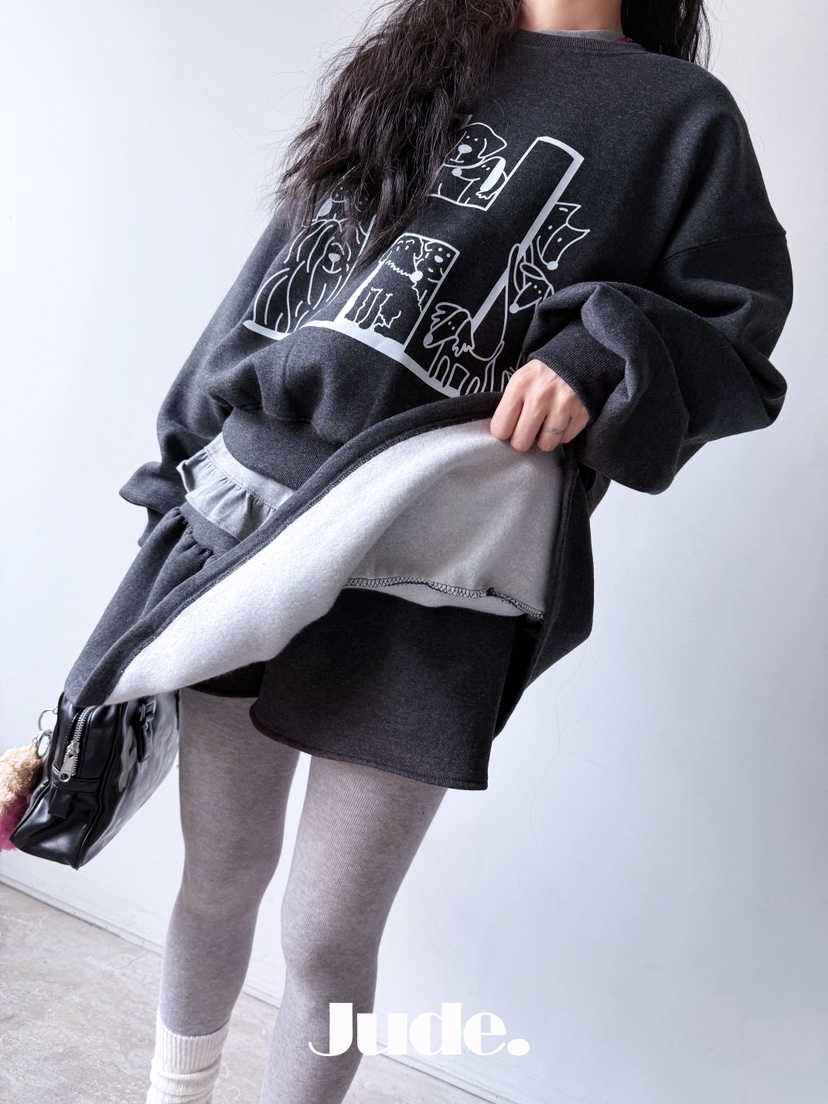 HEYJUDE東大門㊣直郵女裝新款時尚25秋冬熱賣人氣休閑真品裙褲HEYJUDE裙褲