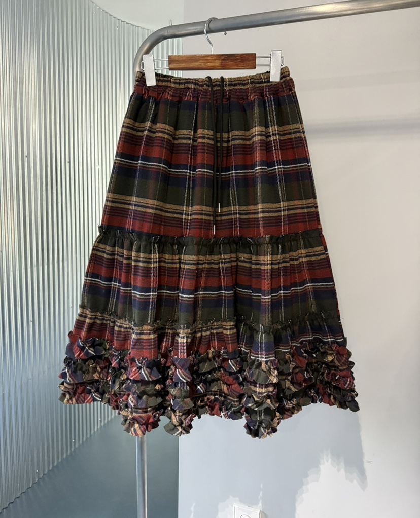 HEYJUDE東大門㊣實拍女士新款25秋冬休閑職業人氣半身裙中短裙HEYJUDE半身裙/中短裙圖色2