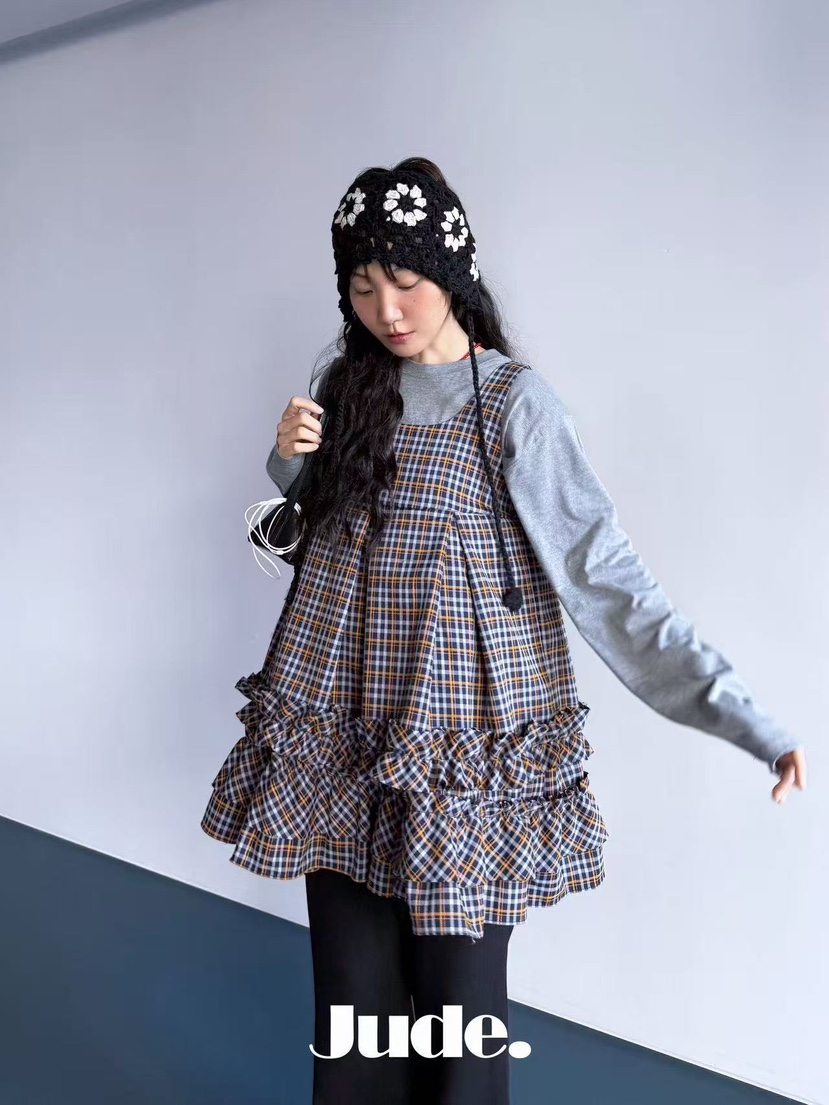 HEYJUDE東大門㊣代購女裝新品熱賣人氣25秋冬時尚真品連衣裙HEYJUDE連衣裙