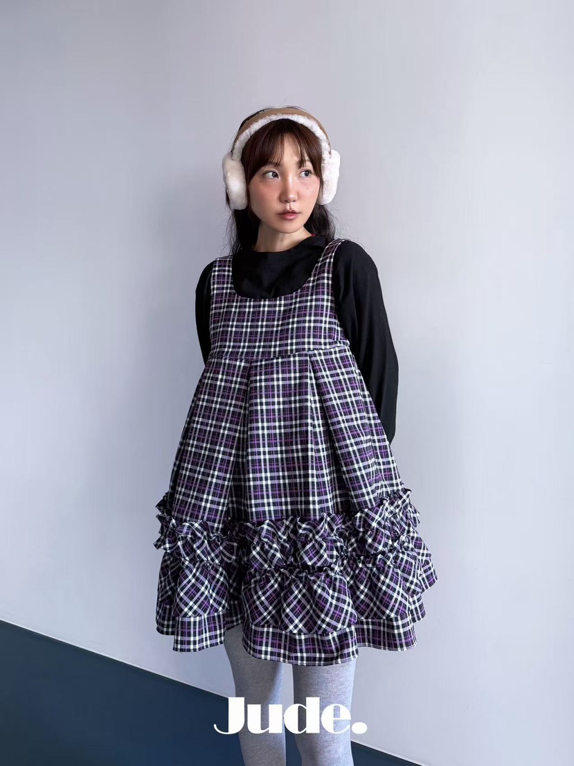 HEYJUDE東大門㊣代購女裝新品熱賣人氣25秋冬時尚真品連衣裙HEYJUDE連衣裙